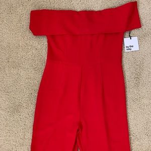 By The Way Red Jumpsuit